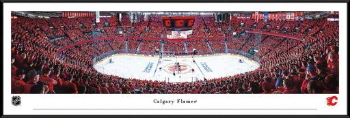 Calgary Flames Panoramic - Scotiabank Saddledome Picture  Standard Frame
