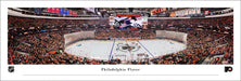 Philadelphia Flyers Panoramic Picture - Wells Fargo Center NHL Fan Cave Decor  Unframed