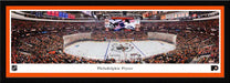 Philadelphia Flyers Panoramic Picture - Wells Fargo Center NHL Fan Cave Decor  Select Frame