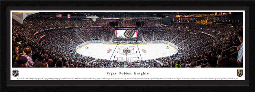 Vegas Golden Knights Panoramic Picture - T-Mobile Arena  Select Frame