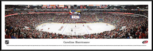 Carolina Hurricanes Panoramic - PNC Arena Picture  Standard Frame