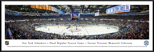 New York Islanders Panorama - Nassau Coliseum Picture  Standard Frame