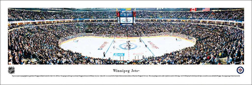 Winnipeg Jets Panoramic - MTS Center Picture  Unframed