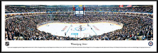 Winnipeg Jets Panoramic - MTS Center Picture  Standard Frame
