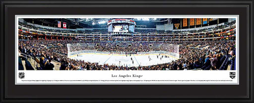 Los Angeles Kings Panoramic - Staples Center Picture  Deluxe Frame