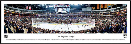 Los Angeles Kings Panoramic - Staples Center Picture  Standard Frame