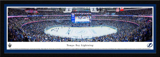 Tampa Bay Lightning Panoramic Picture - Amalie Arena Panorama  Select Frame