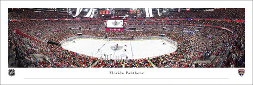 Florida Panthers Panoramic Picture - FLA Live Arena NHL Fan Cave Decor  Unframed
