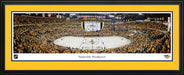 Nashville Predators Panoramic Picture - Bridgestone Arena NHL Fan Cave Decor  Deluxe Frame