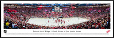 Detroit Red Wings Panoramic Picture - Joe Louis Arena NHL Panorama  Standard Frame