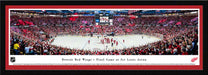Detroit Red Wings Panoramic Picture - Joe Louis Arena NHL Panorama  Select Frame