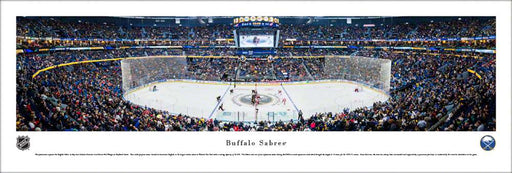 Buffalo Sabres Panoramic Picture - KeyBank Center  Unframed