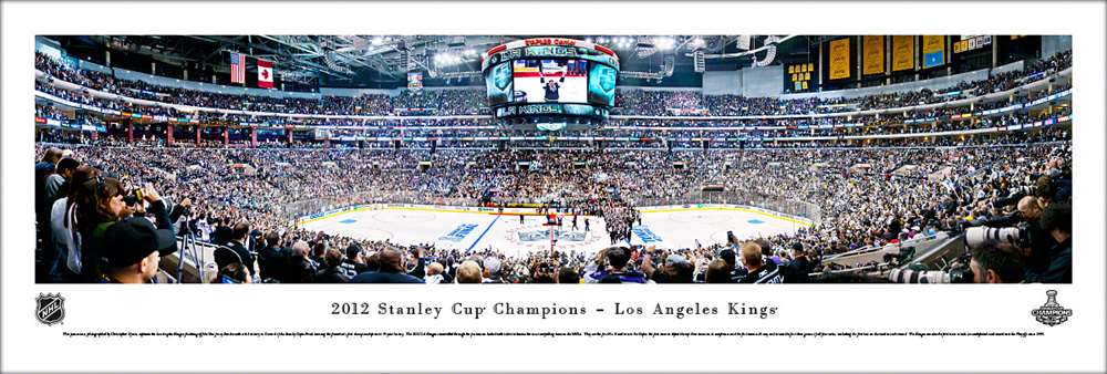 2012 Stanley Cup Championship Panoramic Picture - Los Angeles Kings  Unframed