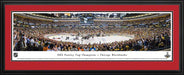 2013 Stanley Cup Panoramic Picture - Chicago Blackhawks  Deluxe Frame