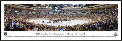 2013 Stanley Cup Panoramic Picture - Chicago Blackhawks  Standard Frame