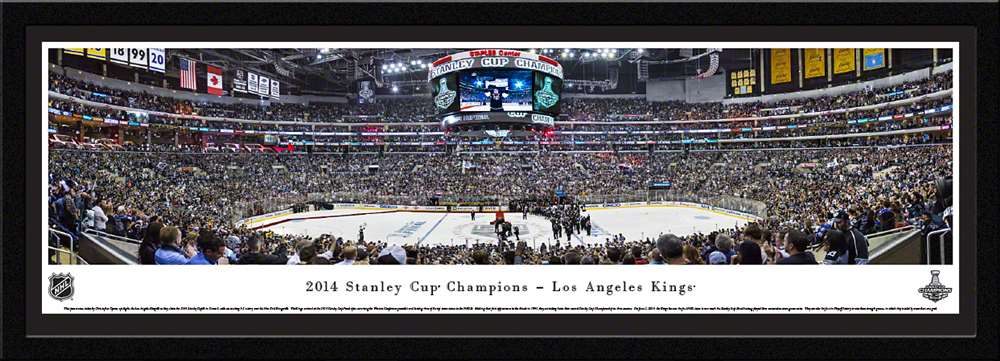 2014 Stanley Cup Panoramic - Los Angeles Kings  Select Frame