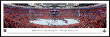 2015 Stanley Cup Panoramic Picture - Chicago Blackhawks  Standard Frame