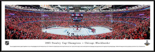 2015 Stanley Cup Panoramic Picture - Chicago Blackhawks  Standard Frame
