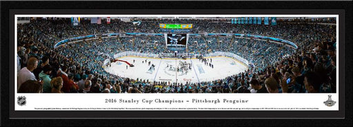 2016 Stanley Cup Panoramic Picture - Pittsburgh Penguins  Select Frame