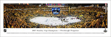 2017 Stanley Cup Panoramic Picture - Pittsburgh Penguins  Unframed
