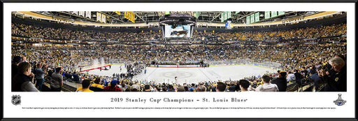 2019 NHL Stanley Cup Panoramic Picture - St. Louis Blues  Standard Frame