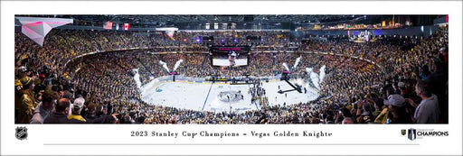 2023 Stanley Cup Champions Fan Cave Decor - Vegas Golden Knights Panoramic Picture  Unframed