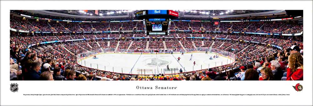 Ottawa Senators Panoramic - Scotiabank Place Picture  Unframed