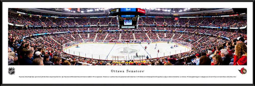 Ottawa Senators Panoramic - Scotiabank Place Picture  Standard Frame