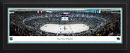 San Jose Sharks Panoramic Picture - SAP Center  Deluxe Frame