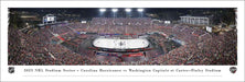 2023 NHL Stadium Series Panoramic Picture - Carolina Hurricanes vs. Washington Capitals  Unframed