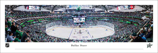 Dallas Stars Panoramic Picture - American Airlines Center NHL Fan Cave Decor  Unframed