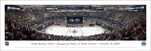 Utah Hockey Club - Inaugural Game at Delta Center Panorama Print