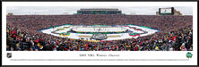 2019 NHL Winter Classic Panoramic Poster - Boston Bruins vs. Chicago Blackhawks  Standard Frame