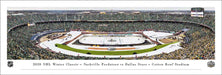 2020 NHL Winter Classic Panoramic Poster - Dallas Stars vs. Nashville Predators  Unframed