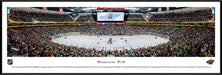 Minnesota Wild Panoramic Picture - Xcel Energy Center  Standard Frame