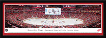 Detroit Red Wings Panoramic Picture - Little Caesars Arena  Select Frame