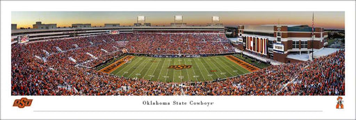 Oklahoma State Cowboys Football Panoramic Picture - Boone Pickens Stadium  Unframed