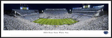 Penn State Nittany Lions 2024 White Out Panorama Print - Standard Frame