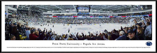 Penn State Nittany Lions Hockey Panoramic- Pegula Ice Arena  Standard Frame
