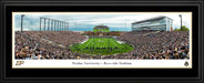 Purdue Boilermakers Football Panoramic Picture - Ross-Ade Stadium Fan Cave Decor  Deluxe Frame