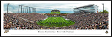 Purdue Boilermakers Football Panoramic Picture - Ross-Ade Stadium Fan Cave Decor  Standard Frame