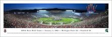 2014 Rose Bowl Panoramic Picture - Michigan State Spartans  Unframed
