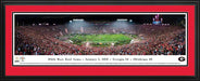 2018 Rose Bowl Panoramic Picture - Georgia Bulldogs  Deluxe Frame