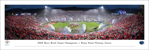2023 Rose Bowl Game - Victory Celebration Panoramic Picture - Penn State Nittany Lions  Unframed