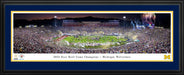 2024 Rose Bowl Champions Panoramic Picture - Michigan Wolverines  Deluxe Frame