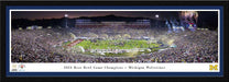 2024 Rose Bowl Champions Panoramic Picture - Michigan Wolverines  Select Frame