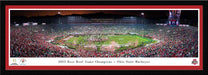 Ohio State Buckeyes 2025 Rose Bowl Champions Panorama Print - Select Frame