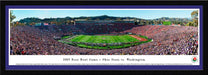 2019 Rose Bowl Game - Kickoff Panoramic Poster - Ohio State vs. Washington  Select Frame