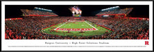 Rutgers Scarlet Knights Panoramic Picture - High Point Solutions Stadium  Standard Frame