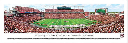 South Carolina Gamecocks Panorama - William Brice Stadium Picture  Unframed